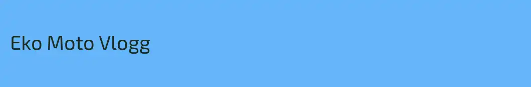 Eko Moto Vlogg